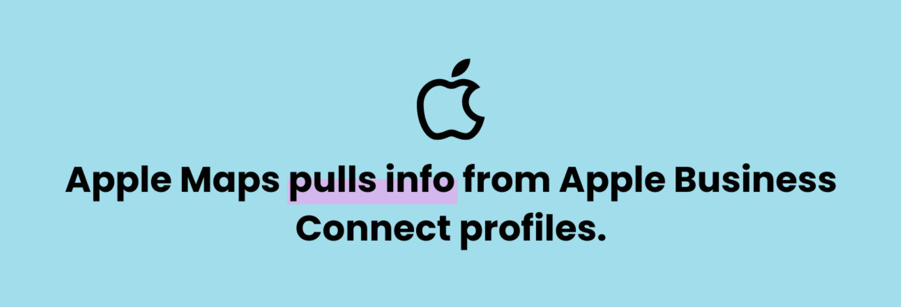 apple maps graphic